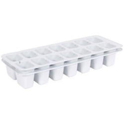 Bac à glaçons x2 blanc cérusé