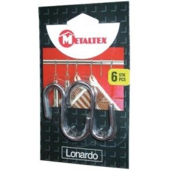 Lots 6 crochets 6 cm lonardo 350342