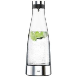 Carafe fraîcheur 1L Flow-bottle verre+/inox