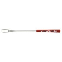 Fourchettes fondue x6 Alpestre rouge
