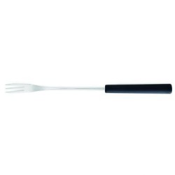 Fourchettes fondue x6 inox noir
