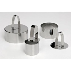 Cercle à mousse 7.5cm inox