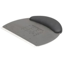 Découpe pâte en inox 16x12x1.8cm