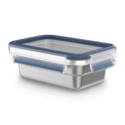 Boite Clip & close inox rectangulaire 0,5 L
