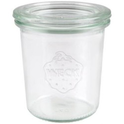 Bocal de conservation verre 140ml set 6