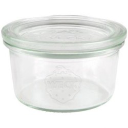 Bocal de conservation verre 165ml set de 6