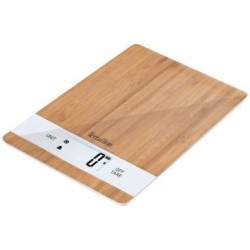 Balance cuisine Bamboo sans pile 5kg/1gr