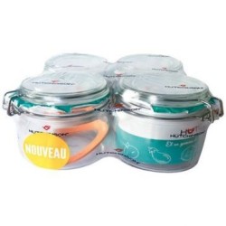 Bocal à conserves hutchinson 1/2L x4