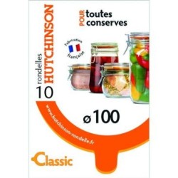 Rondelle universelle classic Ø100 110x82x2.5 sachet de 10