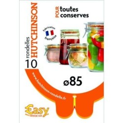 Rondelle universelle deux nez Ø85  90x68x2.5 sachet de 10