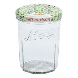 Pot à confiture+couvercle 385ml x6