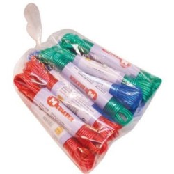 Corde linge 10m plastif.renf. 405210