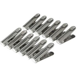 Pinces à linge inox x 12