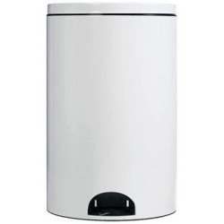 Poubelle 14L Elora blanc