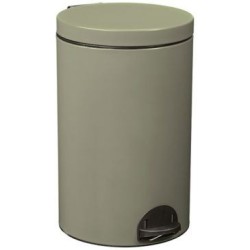 Poubelle Elora 20l gris vert