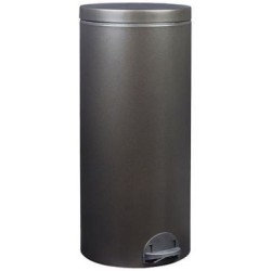Poubelle Elora 30l noir basalte