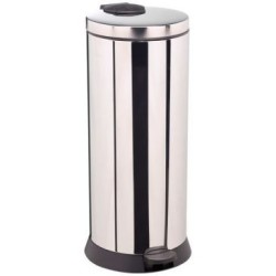 Poubelle Magic 30l inox brillant