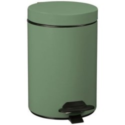 Poubelle Cyjeu 3l vert amande mat lisse
