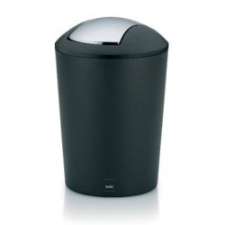 Poubelle Marta 5L noir