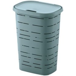 Coffre à linge signature 55l bleu ciel
