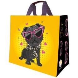 Cabas pp tisse dog 30l 37x36cm