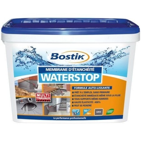 Water stop revêtement d'étanchéité seau 14kg