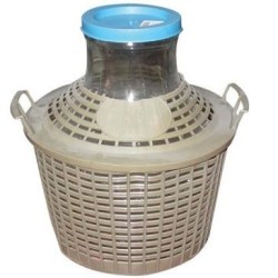 Bonbonne grand col 10l