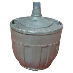 Bonbonne verre entourage plast.20l