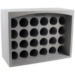 Casier polystirène expansé 24 bouteilles gris