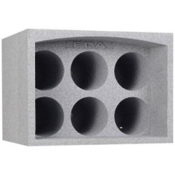Casier polystirene expansé 6 bouteilles