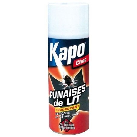 Punaise de lit aérosol 400ml Kapo Choc