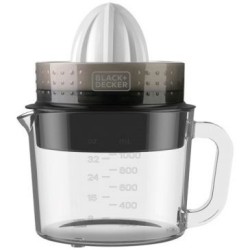 Presse-agrumes carafe verre 1L 2 cones