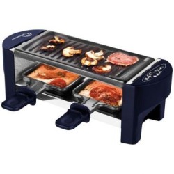 Raclette 2 personnes 350 W Meuuuh bleu nuit