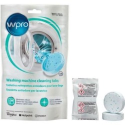 Tablette nettoyante antiodeurs lave linge x3