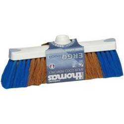 Balai coco moustache renfort bleu ergotouch
