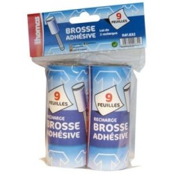 Recharge brosse adhésive x2