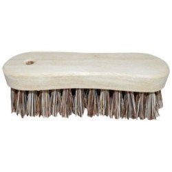 Brosse main bois violon fibre mélangé s35
