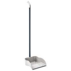 Pelle long manche verticale gris clair
