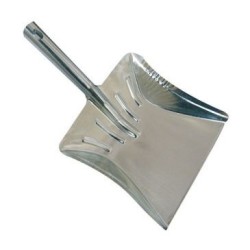 Pelle à poussière en métal galvanisé