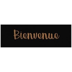 Tapis coco naturel marche 25x75cm épaiss.15mm bienvenue noi