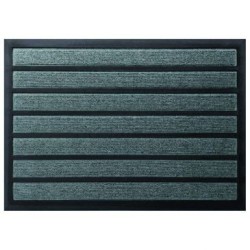 Tapis combi absorbant gris 60x90cm