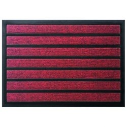 Tapis combi absorbant rouge 40x60cm