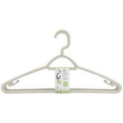 Cintre plastique avec crochet tournant x6