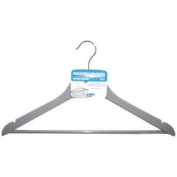 Cintre soft touch bois revetement antiglisse