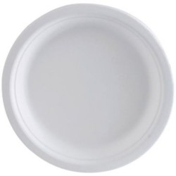 Assiette ronde bagasse 26cm x50