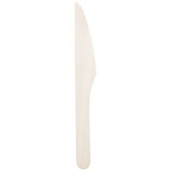 Couteaux en bois de bouleau reutilisable x10