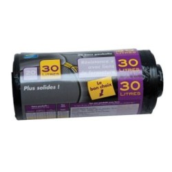 Sac poubelle renforcé 30L x20
