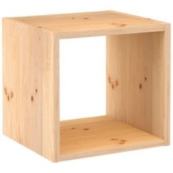 Cube 1 case série dinamic pin massif 36.2x36.2x33cm
