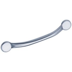Barre d'appui monopoutre droite 43cm inox brossé