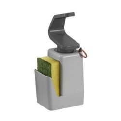 Distributeur de savon avec porte éponge Soaptex 330ml